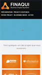 Mobile Screenshot of finaqui.com