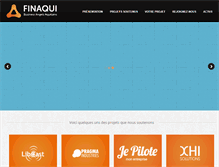 Tablet Screenshot of finaqui.com